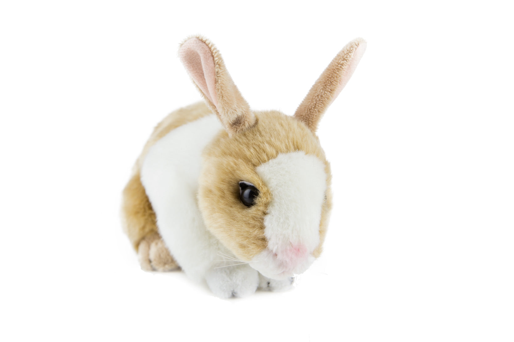 Mopsy (Bunny - 25cm standing, brown and white) – Bocchetta Plush Toys