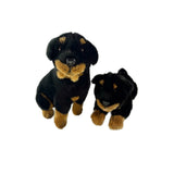 Koda Rottweiler plush siting and lying