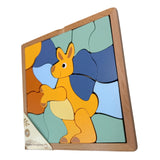 Wooden Block Puzzle Kangaroo