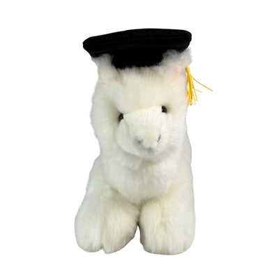 Gradhat Alfredo With Graduation Hat - Alpaca - 25cm lying, white