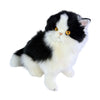 Angus (Piebald Cat - 34cm sitting, black and white)