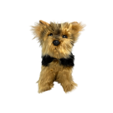 a really cute small Australian Yorkshire Terrier plush toy