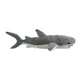an exquisitely soft and realistic Great White Shark plush toy
