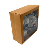 Side view of Aussie baby shower gift box