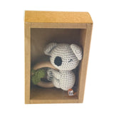 Koala Wooden Baby Teether Ring