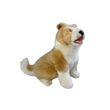 cute realistic stuffed puppy plush Border Collie dog