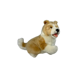 cute realistic stuffed puppy plush Border Collie dog