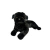 cute large-sized black pug plush toy