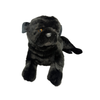 cute large-sized black pug plush toy