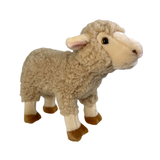 realistic handcrafted soft plush toy sheep