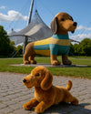 Bean  (Dachshund - 30cm floppy, red)