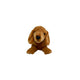 red or brown dachshund puppy plush toy