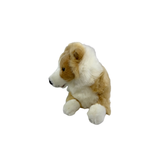 stuffed puppy plush Border Collie dog