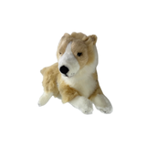 stuffed puppy plush Border Collie dog