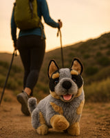 Blue Heeler stuffed plush dog