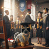 Gradhat Bluey With Graduation Hat - Cattle Dog - 22cm sitting