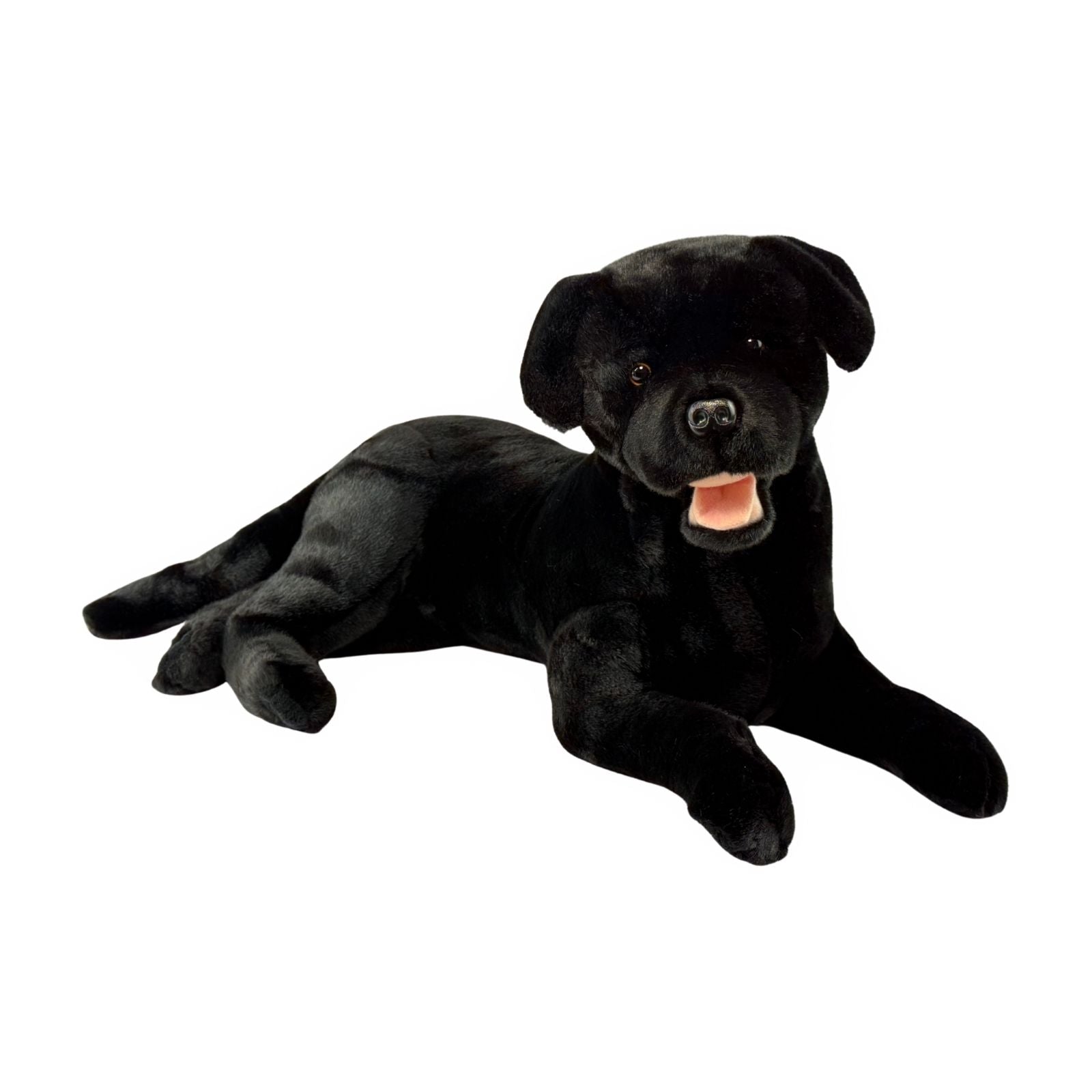 plush Black Labrador soft toy