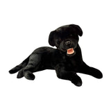 plush Black Labrador soft toy