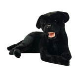 plush Black Labrador soft toy