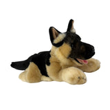black face German shepherd plush toy