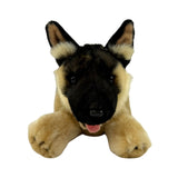 black face German shepherd plush toy