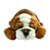 bulldog stuffed dog plush toy