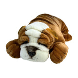 bulldog stuffed dog plush toy