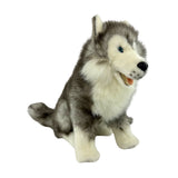 Siberian Husky soft plush toy