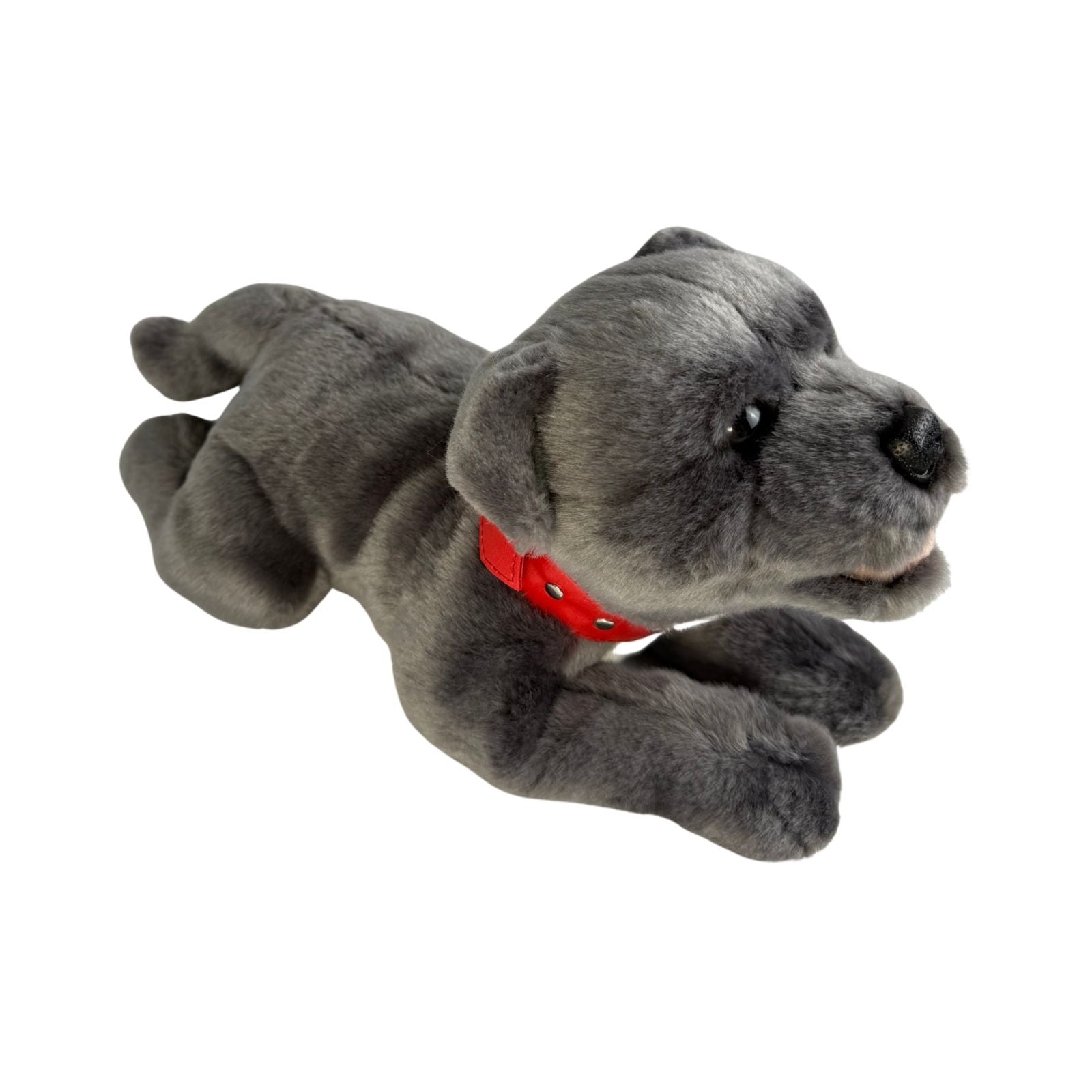 Blue Staffordshire Bull Terrier plush puppy toy