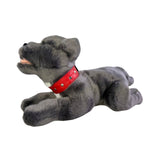 Blue Staffordshire Bull Terrier plush puppy toy
