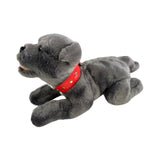 Blue Staffordshire Bull Terrier plush puppy toy