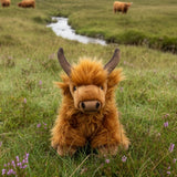 Highland cow soft stuffed plush toy
