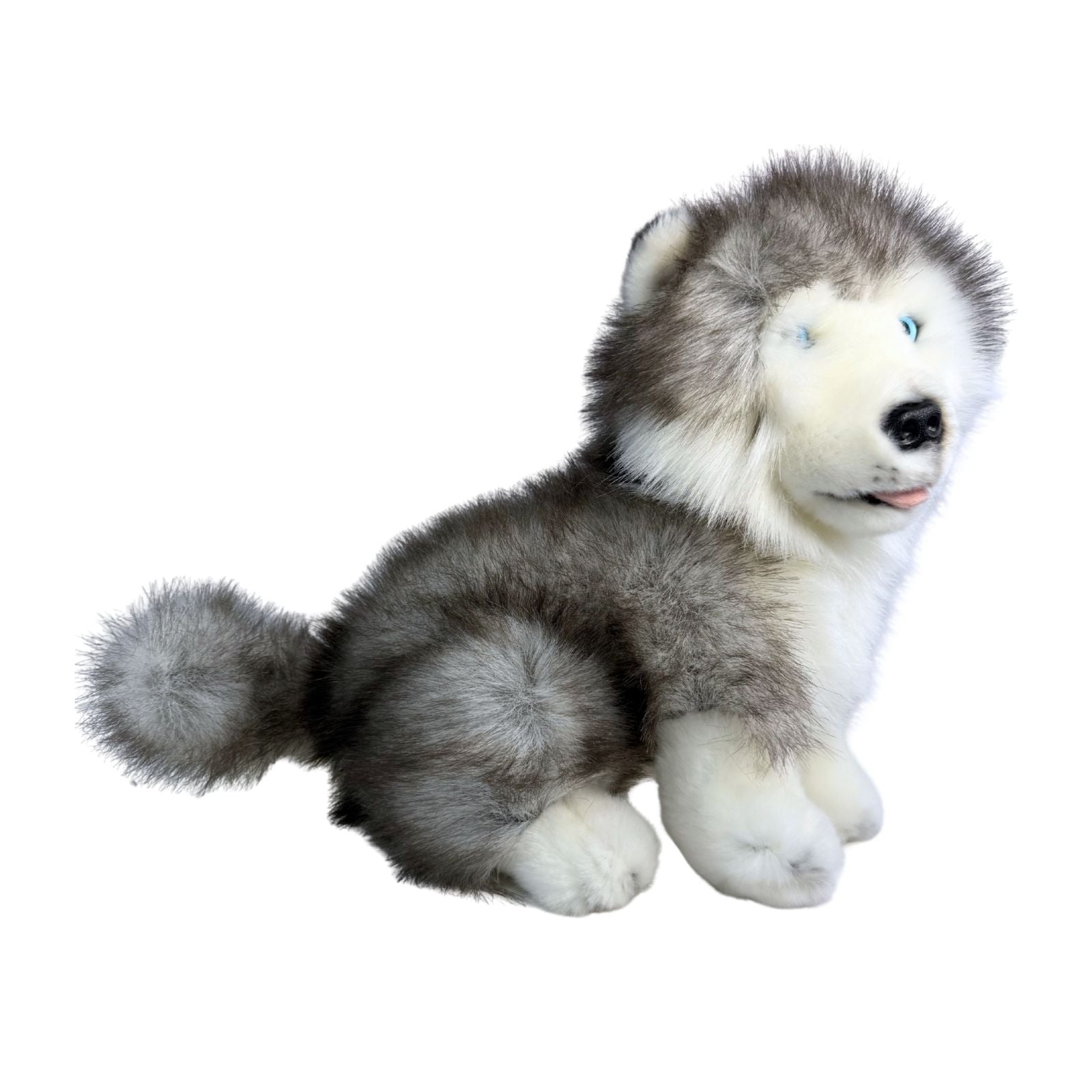 Siberian Husky puppy dog soft toy