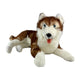 red Husky stuffed plush toy