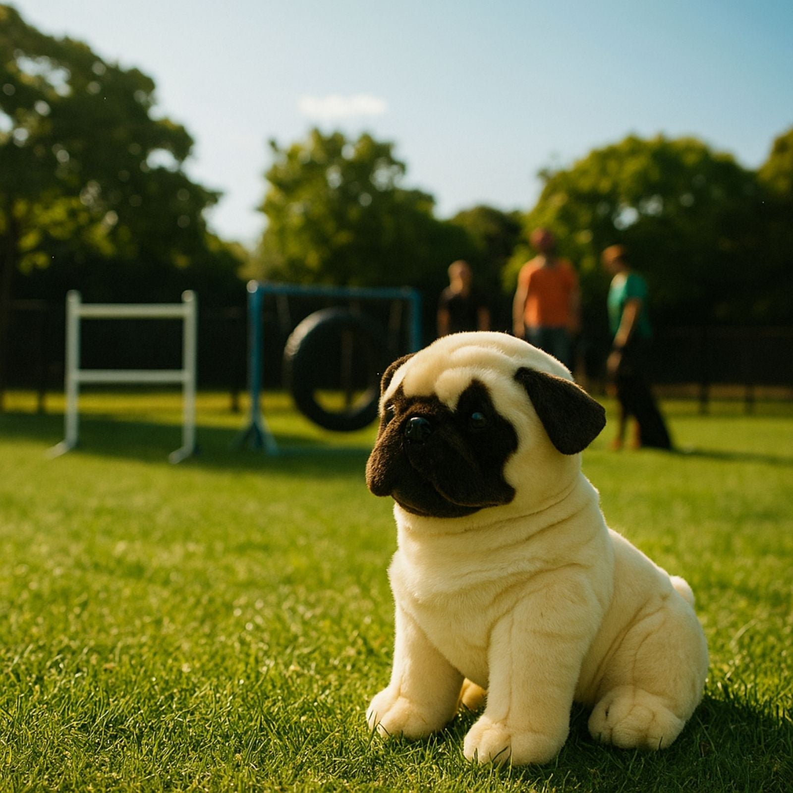 pug plush toy stuffed animal