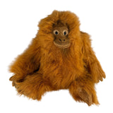 Orange Orangutan baby soft stuffed plush toy