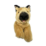 Chief German Shepherd plush toy with realistic features