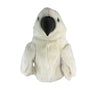 Front view of Cockatoo plush golf club headcover
