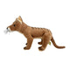 Plush toy of a Tasmanian Tiger on a white background