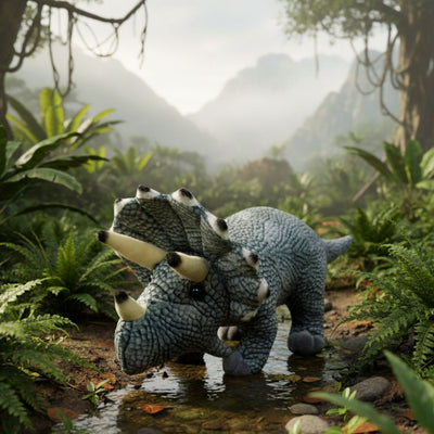 Crestor - Triceratops Dinosaur - 33cm