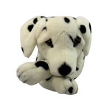 Denzel Dalmatian plush toy dog close-up front legs crossed