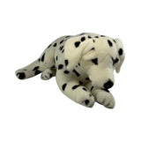 Denzel Dalmatian plush toy dog lying front view