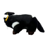 Side view of Diego Tasmanian Devil in graduation hat