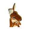Dodger - Kangaroo with joey - 40cm, red