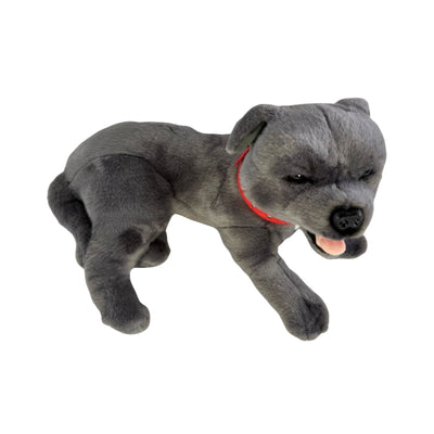 Flint (Staffy - 35cm lying, grey)