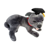 Gradhat Flint With Graduation Hat - Staffy - 35cm lying, grey