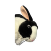 Flopsy (Bunny - 25cm standing, black and white)