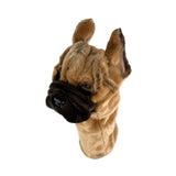 French Bulldog Golf Cover, brown