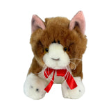 Front view of Kitten Tabby plush toy