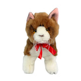Front view of Kitten Tabby plush toy